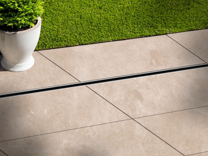 Single Slot Patio Drain Made to Order 130mm (W) x Custom Depth - Image 2