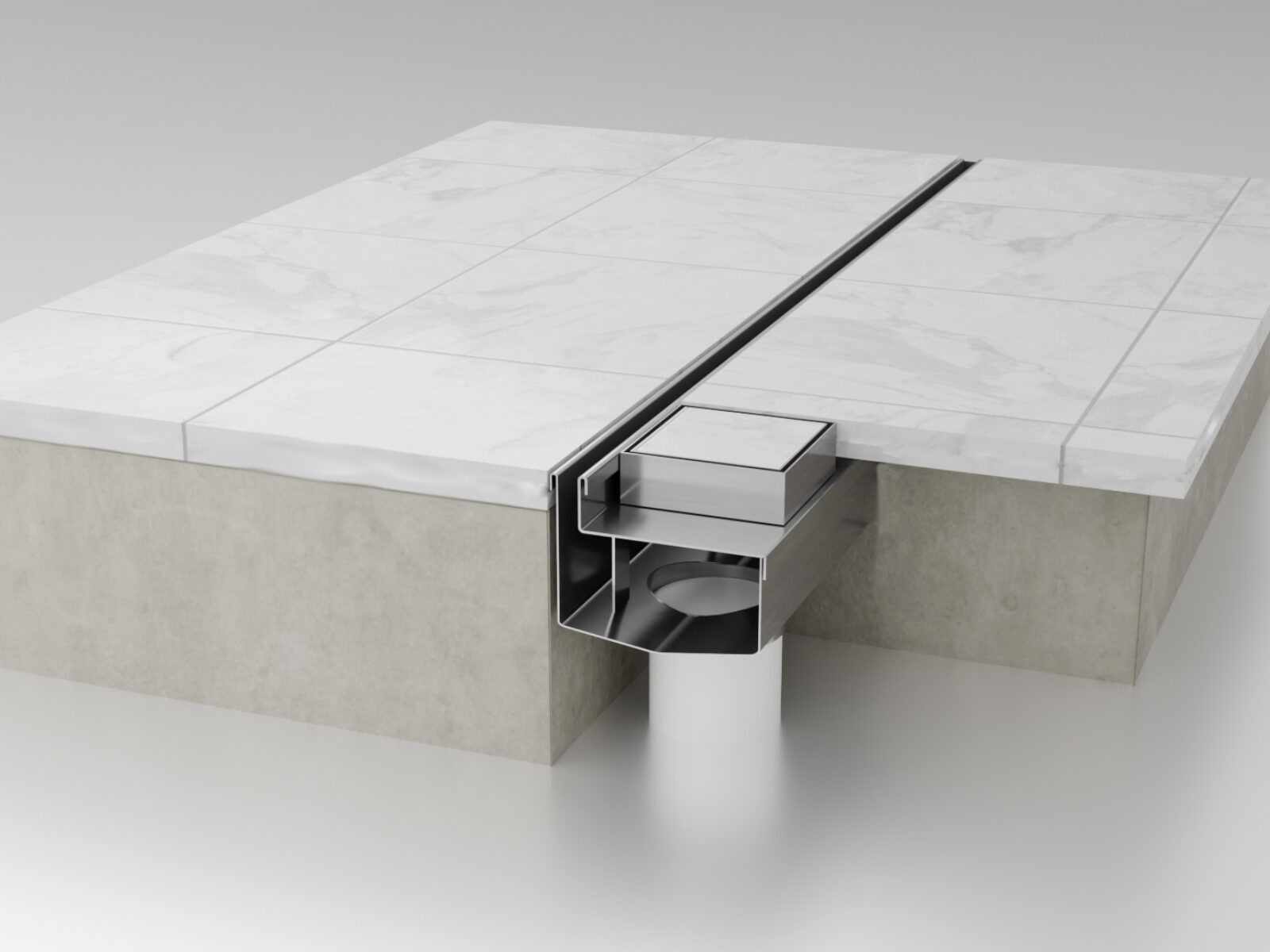 Single Slot Patio Drain Made to Order 130mm (W) x Custom Depth - Image 3